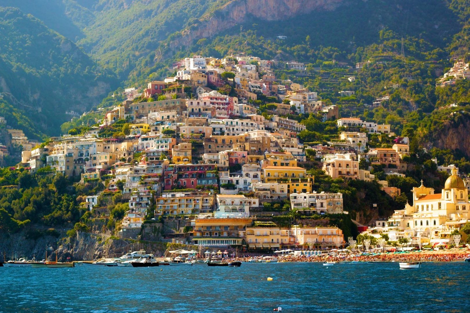 Positano, italy. Amalfi Coast © iacomino FRiMAGES/Shutterstock